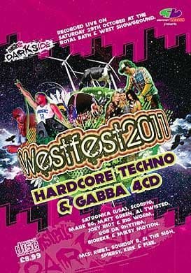 Westfest 2011 Techno & Gabba CD Pack