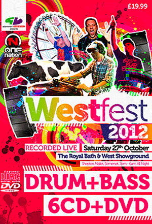 Westfest 2012 Drum & Bass CD Pack