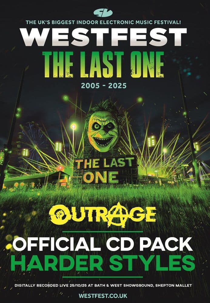 Westfest - The Last One  2025 - Outrage - Cd Pack or USB