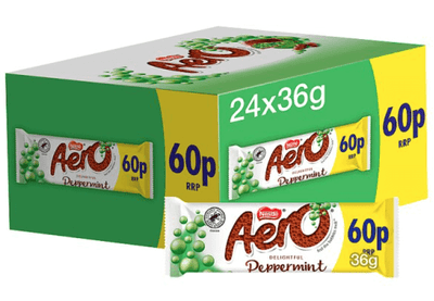 Aero Peppermint Chocolate BAR 24 x 36g