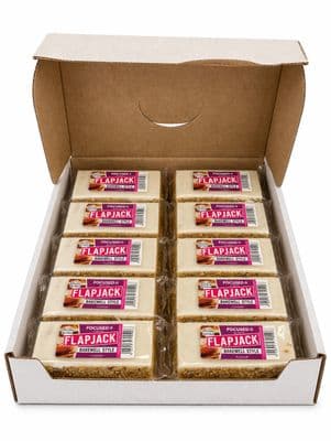 Applejacks White Chocolate Bakewell Flapjacks, 30 x 100g