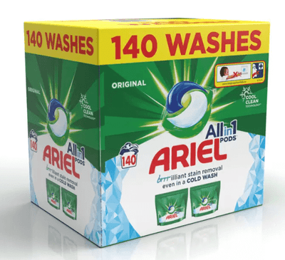 Ariel All in One Pods, 140 Wash