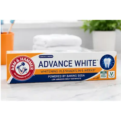 Arm & Hammer Advance White Baking Soda Toothpaste, 75ml Tube