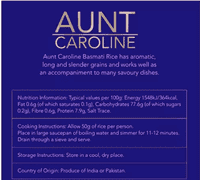 Aunt Caroline Basmati Rice 5kg