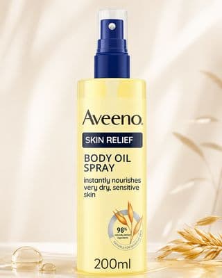 Aveeno Skin Relief Body Oil Spray with Oat & Jojoba Oil 200ml