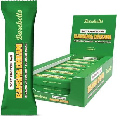 Barebells Soft Protein Bars Banana Dream, 12x55g Multipack