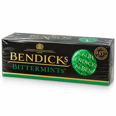 Bendicks Bittermints Dark Chocolate Mints, 95% Cocoa, 200g (11 Pieces)