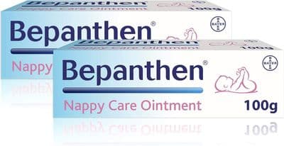 Bepanthen Nappy Care Cream Twin Pack, 2×100g