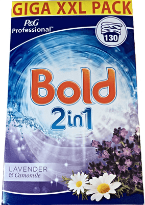 Bold P&G Professional 2-in-1 Lavender & Camomile Washing Powder, 130 Washes