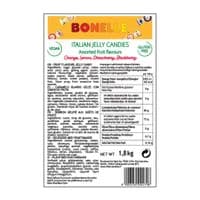 Bonelle Italian Fruit Jelly Sweets Bulk 1.8kg