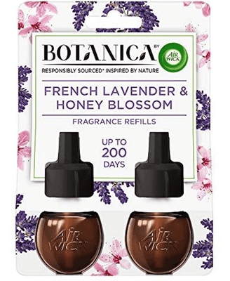 Botanica by Airwick Electric Refill French Lavender and Honey Blossom 19ml (Twin Pack)