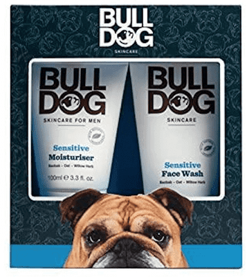 Bulldog Skincare Sensitive Duo Set Face Wash & Moisturiser