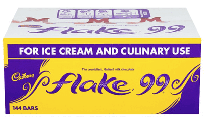 Cadbury Milk Chocolate Flake 99 (Box of 144 x 8.25g)