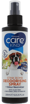 CareKind Stink Bomb Dog Deodorising Spray 200ml