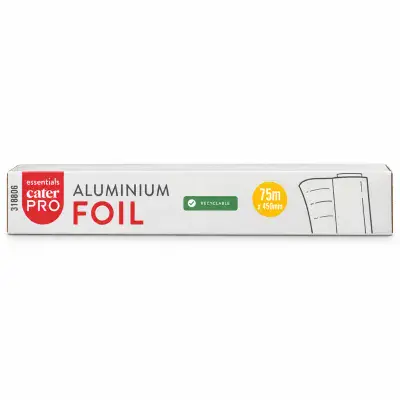 CaterPro Essentials Aluminium Foil, 450mm x 75m Roll