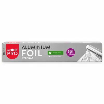 CaterPro Strong Aluminium Foil, 300mm x 90m Roll
