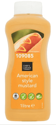 Chef's Larder American Style Mustard 1 Litre