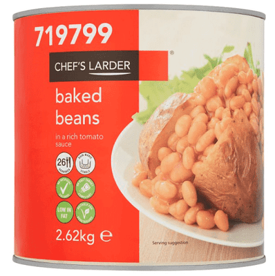 Chef's Larder Baked Beans 2.62kg
