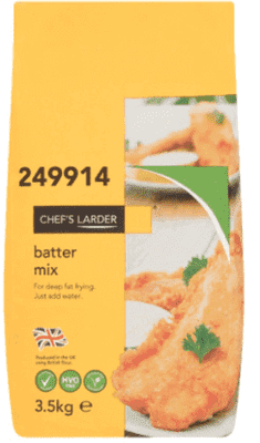 Chef's Larder Batter Mix 3.5kg