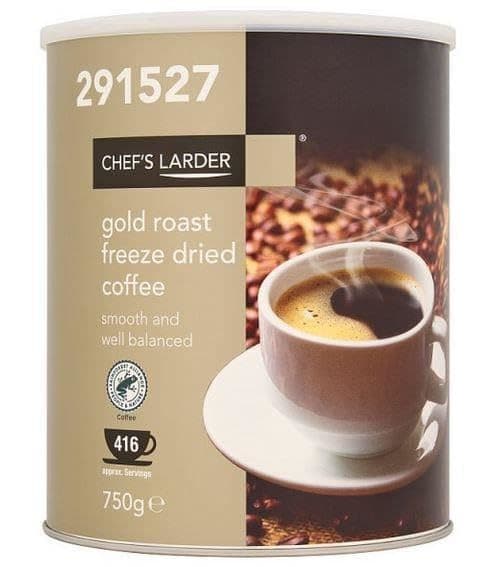 Chef's Larder Gold Roast Freeze Dried Coffee 750g
