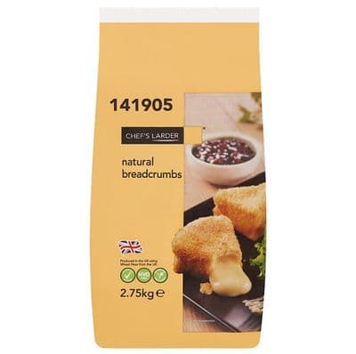 Chef's Larder Natural Breadcrumbs, 2.75kg Bag