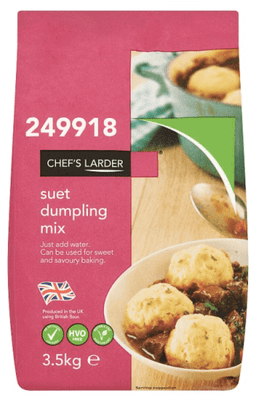 Chef's Larder Suet Dumpling Mix 3.5kg