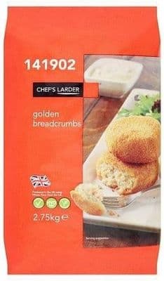 Chef's Menu Golden Breadcrumbs, 2.75kg Bag