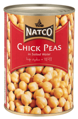 Chick Peas, Natco White Chick Peas, 12 x 400g