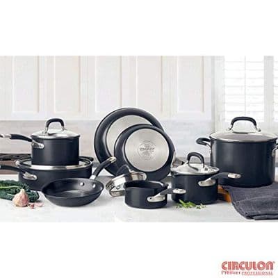 Circulon Premier Hard Anodised Induction Cookware Set 13 Piece