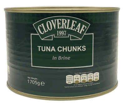 Cloverleaf Tuna Chunks in Brine 1705g