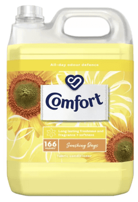 Comfort Sunshiny Days Fabric Conditioner, 5 Litre, 166 Washes