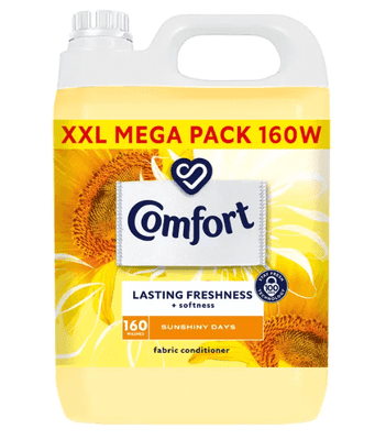 Comfort Sunshiny Fabric Conditioner, 4.8 Litre
