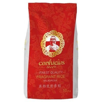 Confucius Fragrant Long Grain Rice, 10kg Bag