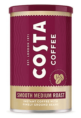 Costa Coffee Smooth Medium Roast Instant Coffee 6 x 100g