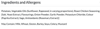 Crisps, Walkers Roast Chicken Crisps Box 32.5g (Box of 32)