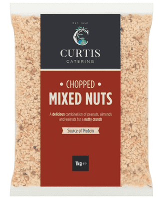 Curtis Catering Chopped Mixed Nuts 1kg