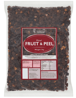 Curtis Catering Mixed Fruit & Peel 2kg