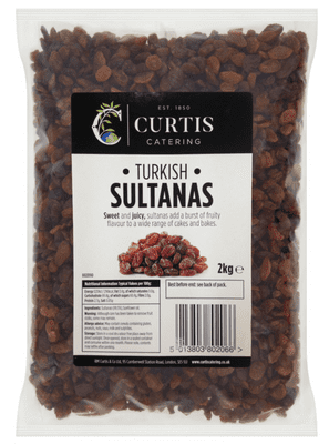 Curtis Catering Turkish Sultanas 2kg