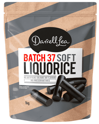 Darrell Lea Batch 37 Soft Liquorice, Original 1kg