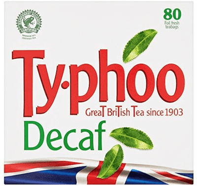 Decaf Typhoo Foil Fresh Teabags (80 Bags)