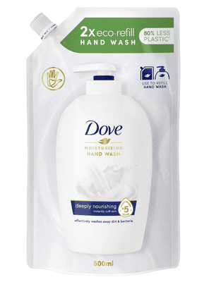 Dove Liquid Hand Wash Refill 500ml - Original Gentle Care