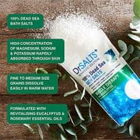 Buy Dr Salts 100% Dead Sea Bath Salts with Eucalyptus Muscle