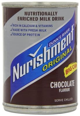 Dunns River Nurishment Original Chocolate 400 g (Pack of 12) (Package may vary)