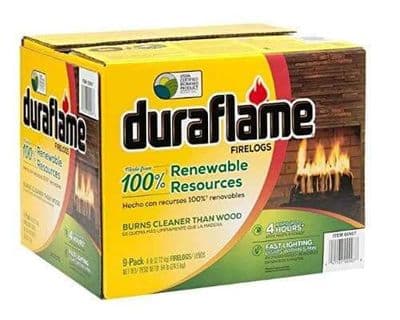 Duraflame 4-Hour Fire Logs, 9 x 2.72 kg