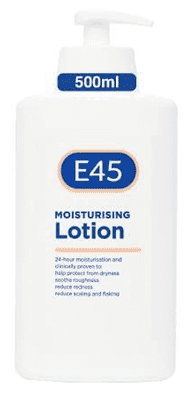 E45 Dermatological Moisturising Body Lotion for Dry Skin, 500ml