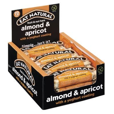 Eat Natural Almond & Apricot Yoghurt Bars 12x40g Multipack