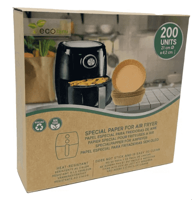 Ecofami Air Fryer Paper Liners 200 Pack