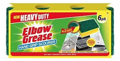 Elbow Grease Hand Grip Scourers (6 pack)