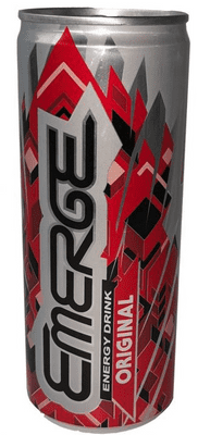 Emerge Energy Original Mixed Fruit Flavour Drink, 24 x 250ml