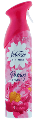 Febreze Air Mist Peony & Cedar 4 x300ml Limited Edition